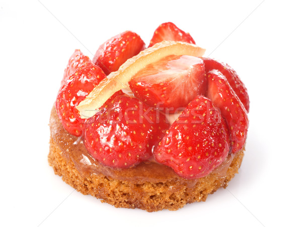 strawberry tart Stock photo © cynoclub