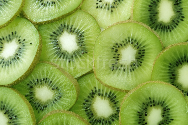 Backlit Kiwi Slice Stock photo © cynoclub