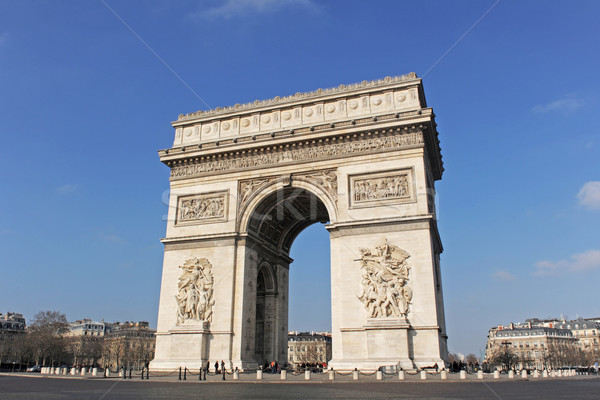 Arco del Triunfo París lugar Foto stock © cynoclub