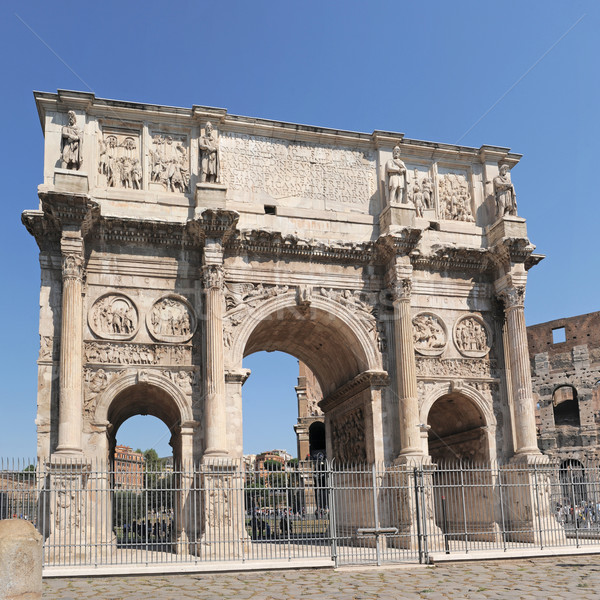 Stock photo: Arch of Constantine