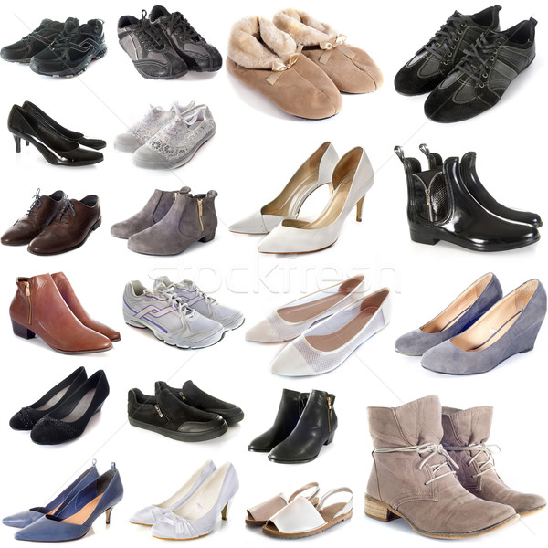 group of shoes Stock photo © cynoclub