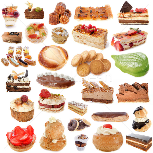 group of cakes Stock photo © cynoclub