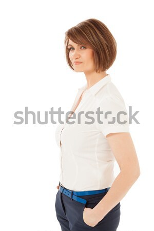 портрет взрослый женщину содержание Сток-фото © d13