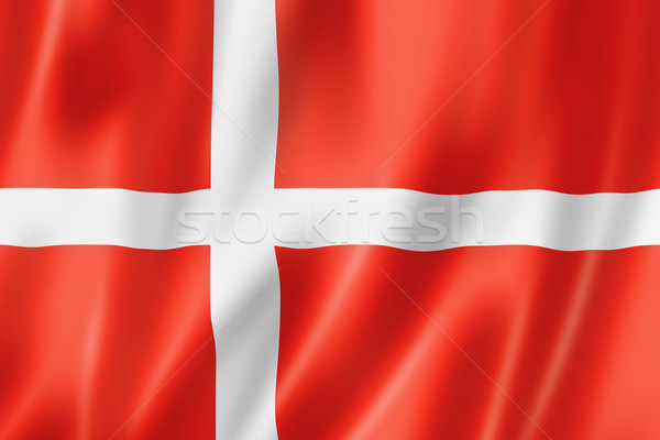 Danish flag Stock photo © daboost