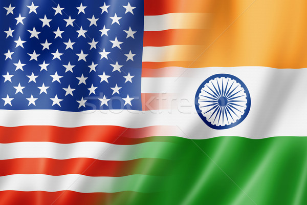 USA and India flag Stock photo © daboost