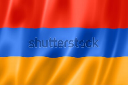 Armenian flag Stock photo © daboost