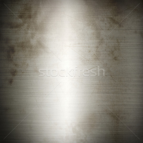 Zilver oude metaal textuur behang muur ontwerp Stockfoto © daboost