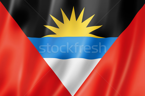 Antigua and Barbuda flag Stock photo © daboost