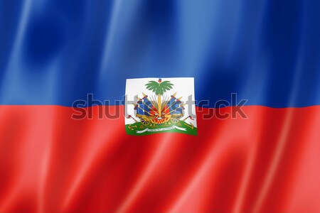 Haitian flag Stock photo © daboost