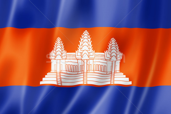 Cambodian flag Stock photo © daboost