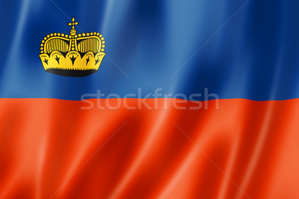 Liechtenstein flag Stock photo © daboost