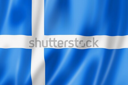 Finnish flag Stock photo © daboost