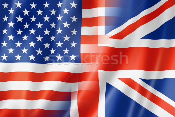 USA and UK flag Stock photo © daboost