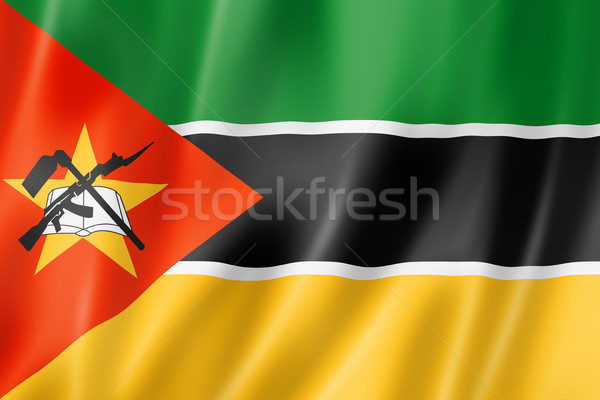 Mozambique flag Stock photo © daboost