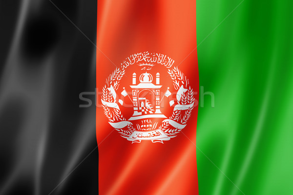 Afghan flag Stock photo © daboost