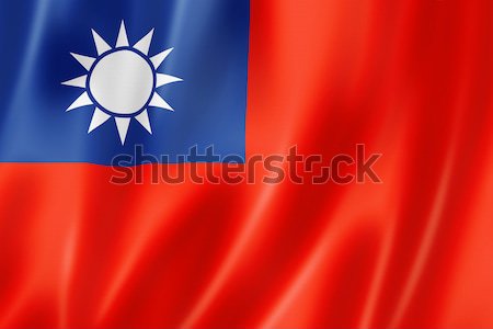 Taiwanese flag Stock photo © daboost