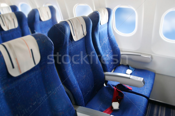 Airplane interior Stock photo © daboost