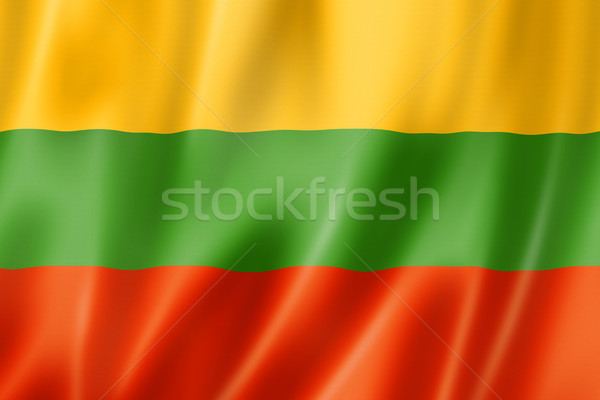 Lithuanian flag Stock photo © daboost