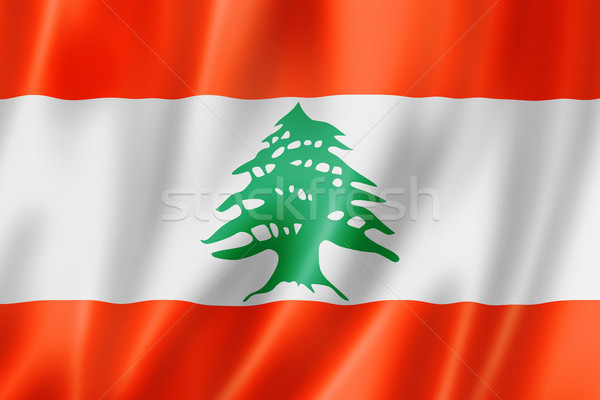Lebanese flag Stock photo © daboost