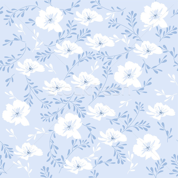 vector seamless floral pattern with cosmos flowers  Stock photo © Dahlia