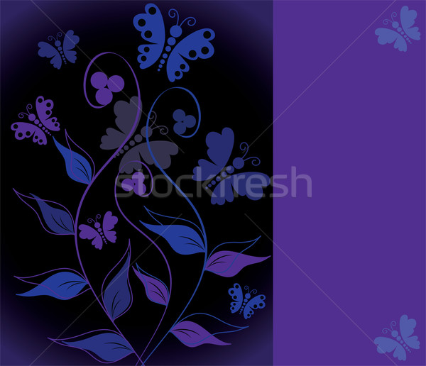 向量 卡 裝飾 賀卡 花 商業照片 © Dahlia