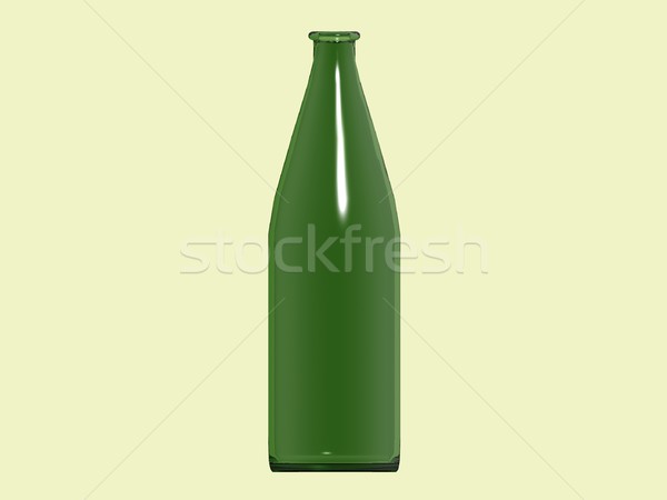 Green glass bottle Stock photo © daneel