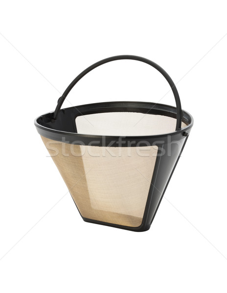 Stock photo: Coffee Filter isolated 