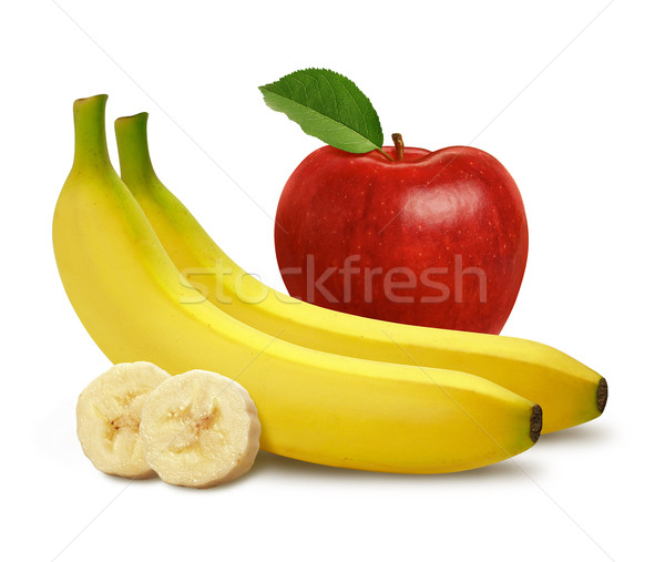 Apple & Bananas Stock photo © danny_smythe