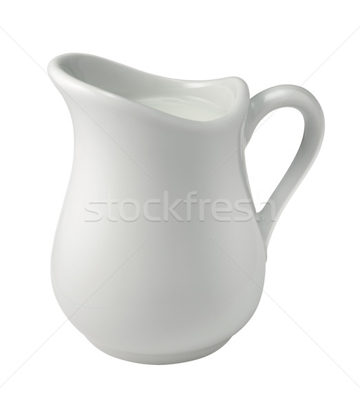 Stock photo: Cream (Creamer) with a clipping path