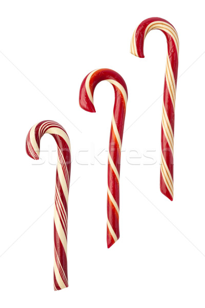 Candy isoliert Weihnachten Objekt mint Stock foto © danny_smythe