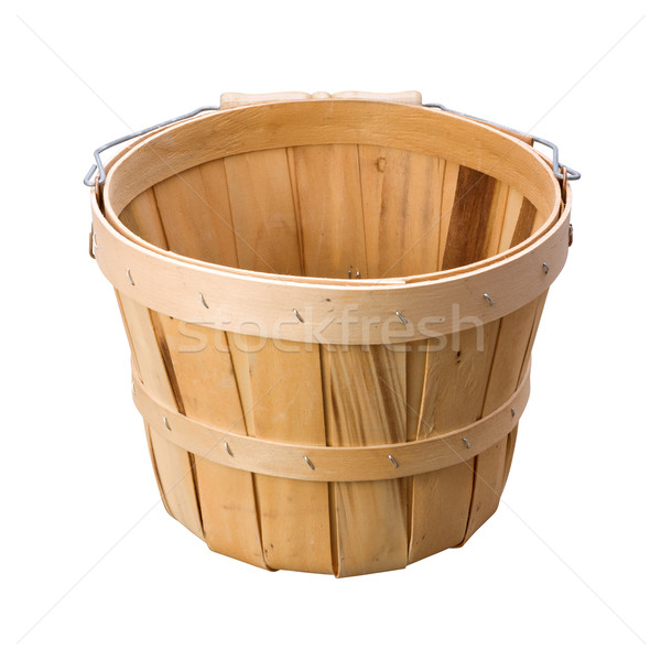 Basket isolated on white with a clipping path Stock photo © danny_smythe