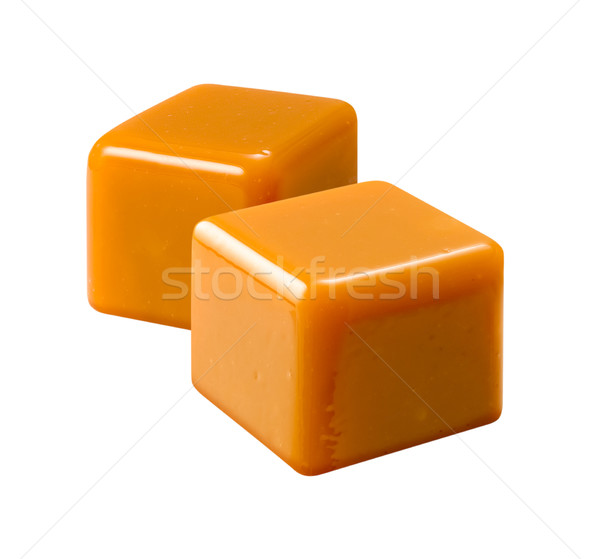 Caramel isolated with a clipping path Stock photo © danny_smythe