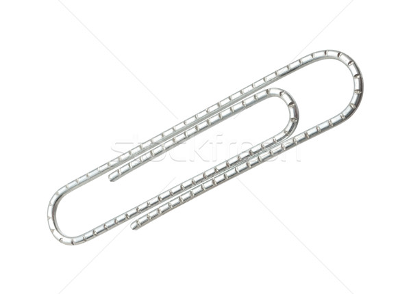 Paper Clip (with clipping path) Stock photo © danny_smythe