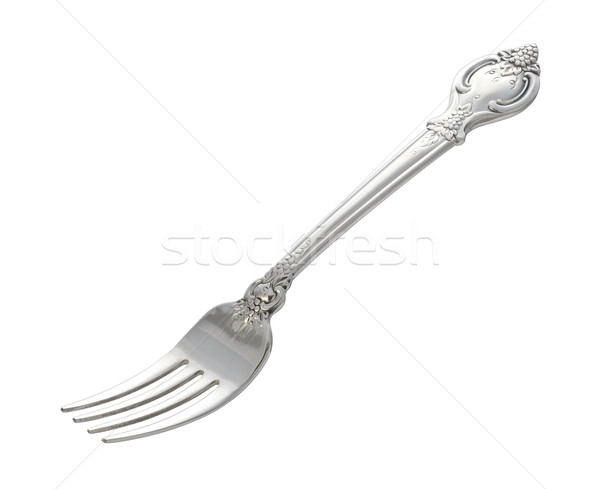 Stock photo: Fork isolated