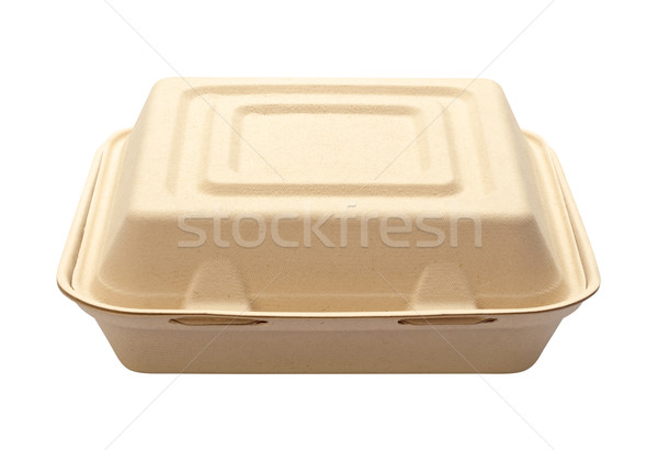 Take Out Box isolated on white Stock photo © danny_smythe
