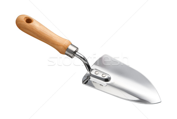 Garden Trowel with a clipping path Stock photo © danny_smythe