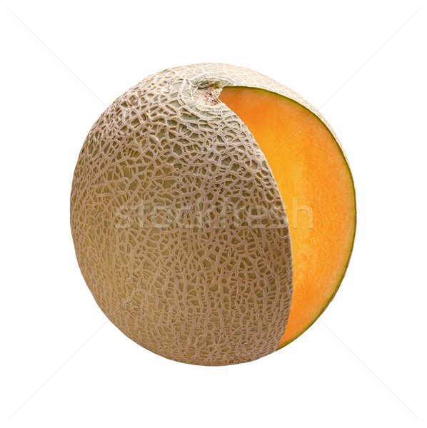 Cantaloupe isolated with a clipping path Stock photo © danny_smythe