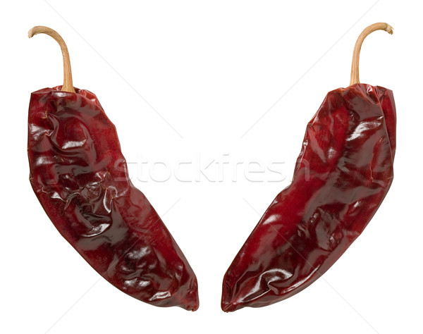 Sundried Peppers isolated  Stock photo © danny_smythe