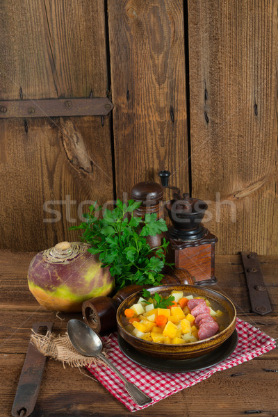 Rutabaga soup Stock photo © Dar1930