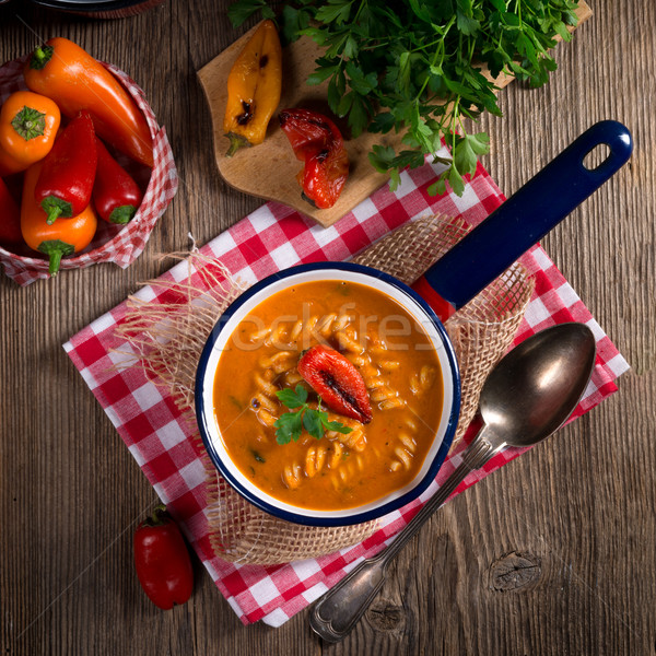 перец суп полный зерна здоровья Сток-фото © Dar1930