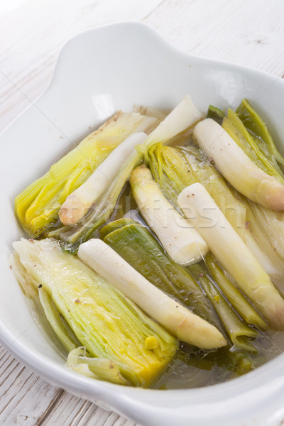 Asparagus leek casserole  Stock photo © Dar1930