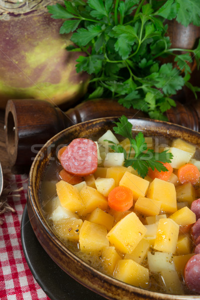 Rutabaga soup Stock photo © Dar1930