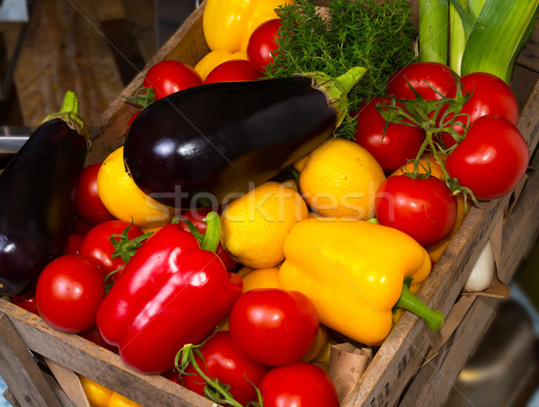 помидоров продовольствие лист саду кухне Сток-фото © Dar1930
