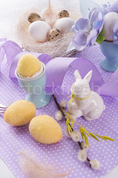 oster cake in the chicken egg Stock photo © Dar1930