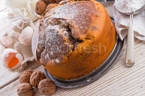 Marble cake Stock photo © Dar1930