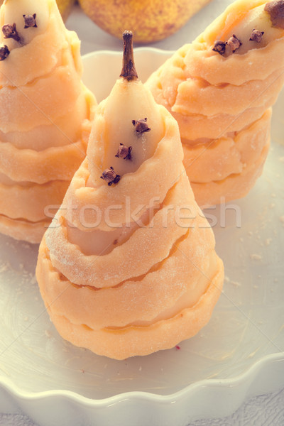 PEAR in pastry Stock photo © Dar1930