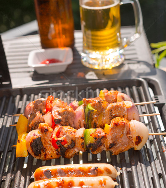 Stock photo: summer grill party 