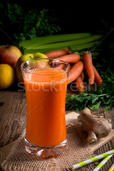 Foto stock: Primavera · fruto · vidro · beber