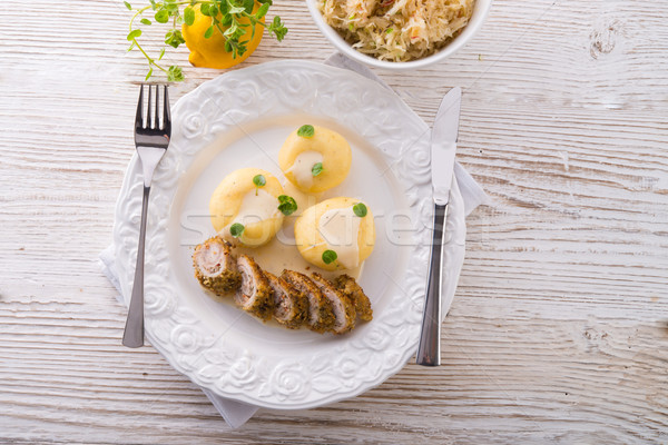 Silesian dumplings Stock photo © Dar1930