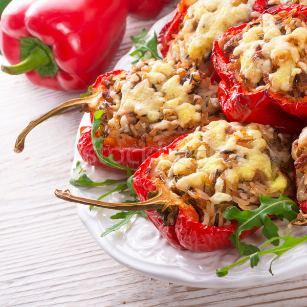 paprika with rice fullly Stock photo © Dar1930